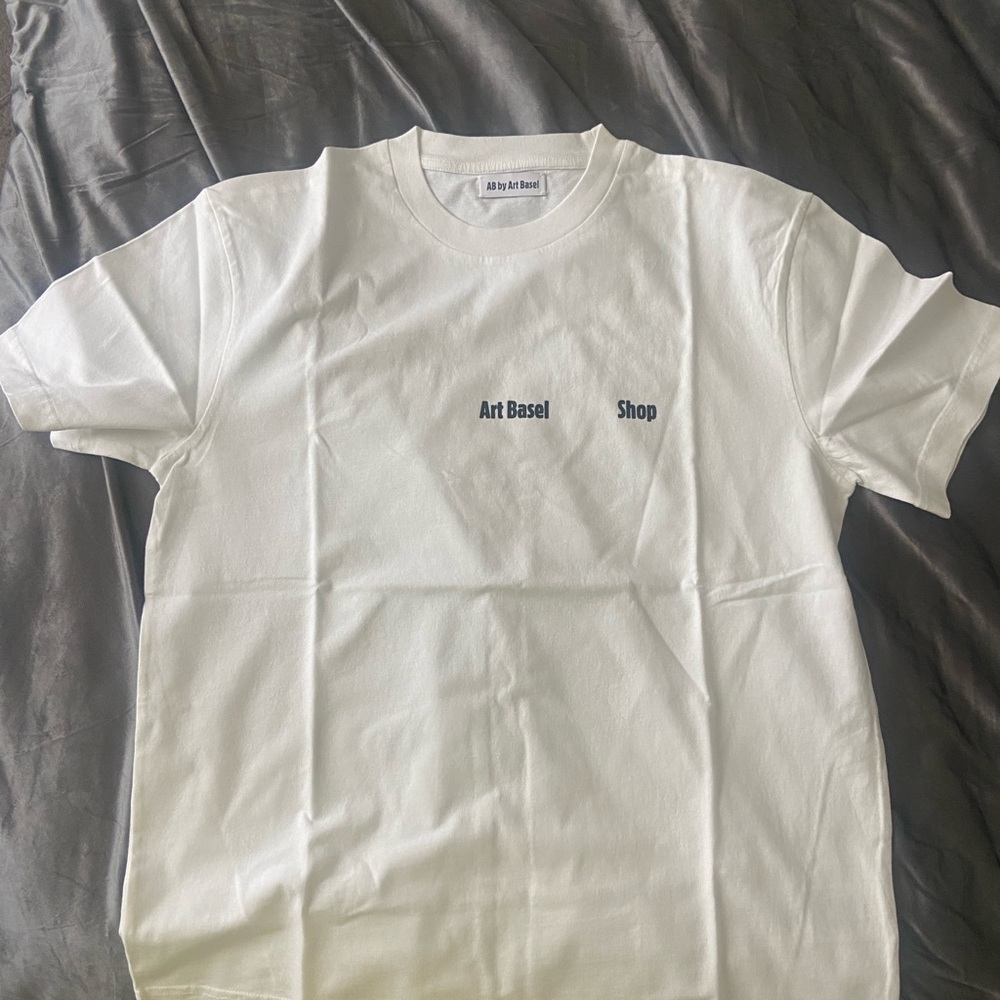 White Art Basel Tee